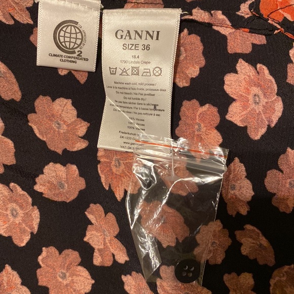 Ganni Top. Brand new with tags on. - Picture 6 of 6